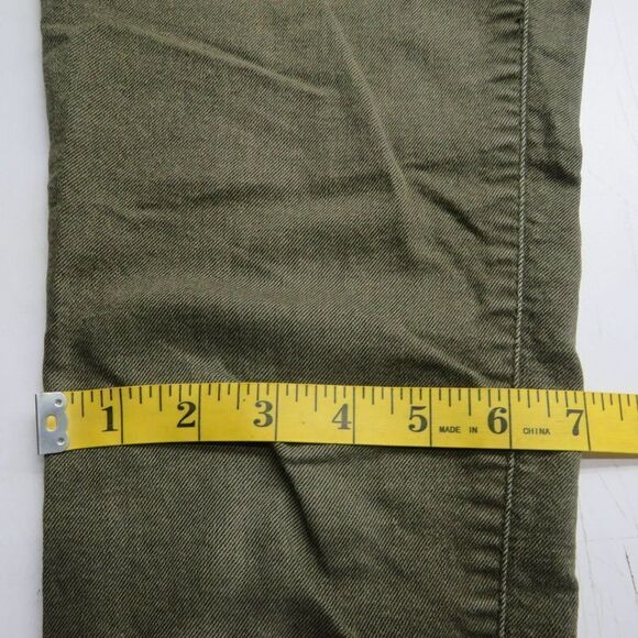 Blue Spice Skinny Leg Jeans Size 3 Green Denim Stretch Cotton Blend - Picture 11 of 13